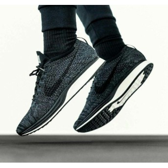 flyknit racer blackout