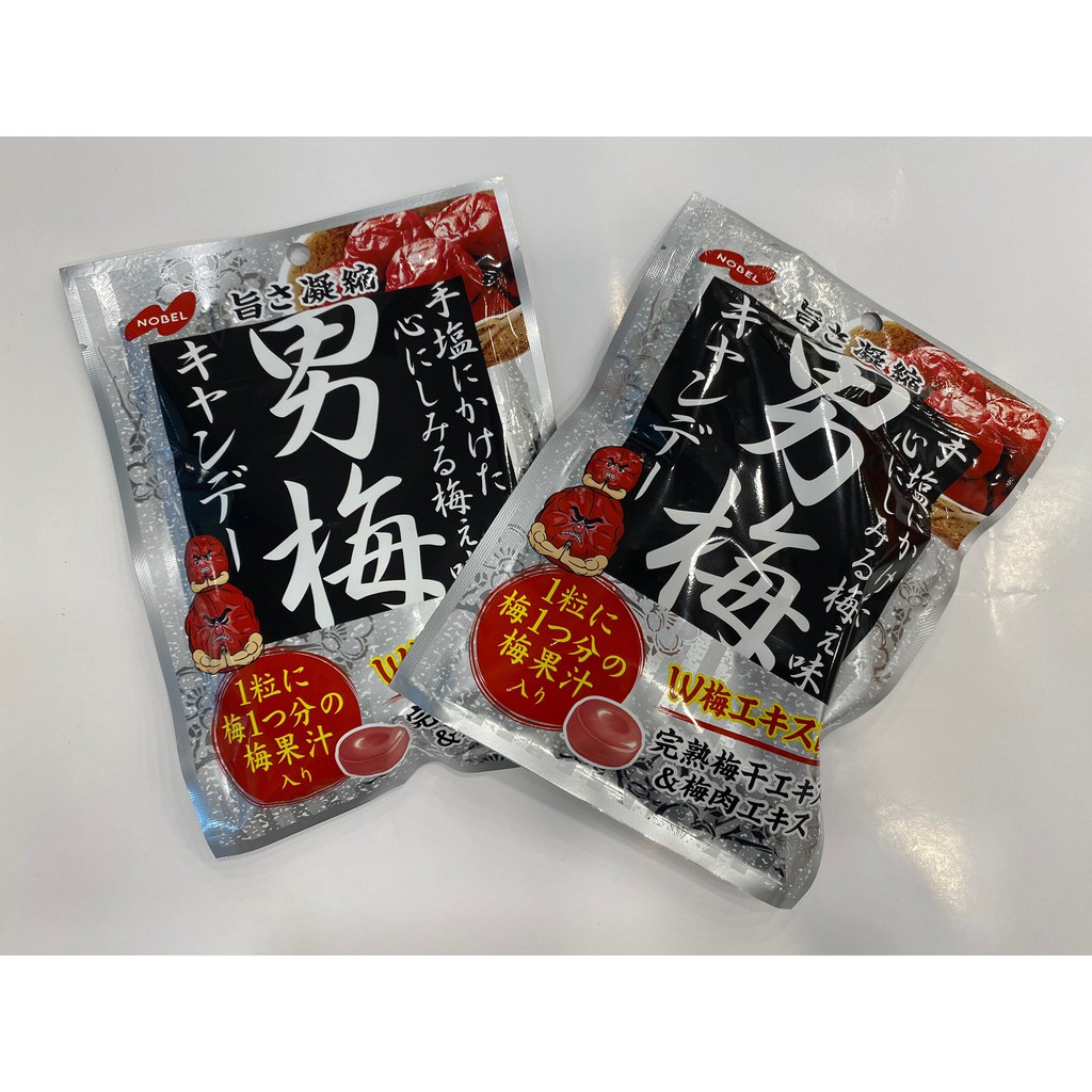 日本諾貝爾nobel 男梅系列男梅硬糖80g 蝦皮購物