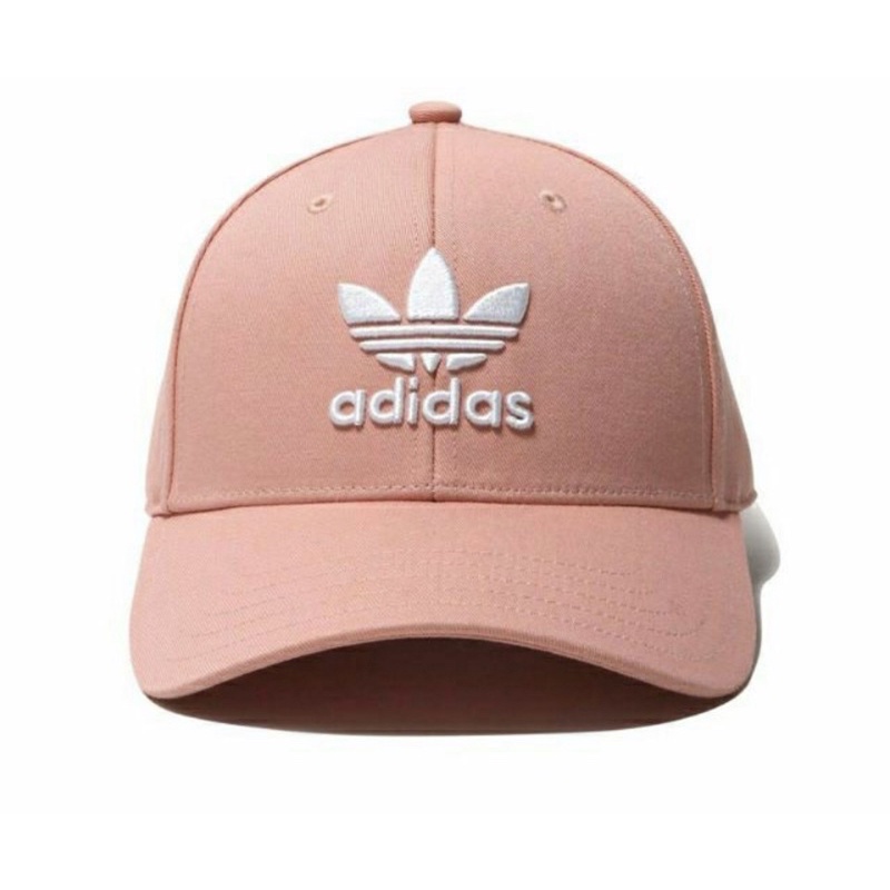 ADIDAS愛迪達粉色運動帽子