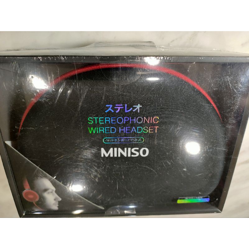MINISO JAPAN 有線立體聲頭戴式全罩式耳機