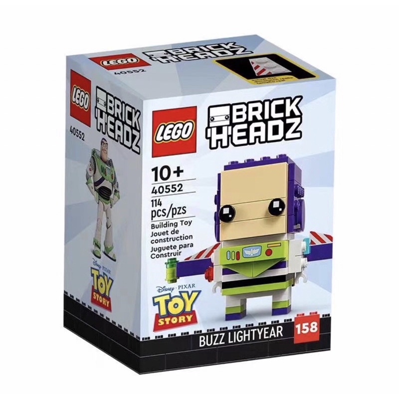 樂高 LEGO BrickHeadz 40552 巴斯光年 現貨不用等