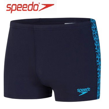 ~有氧小舖~2020 SPEEDO 運動四角泳褲 BoomStsr Splice 海軍藍