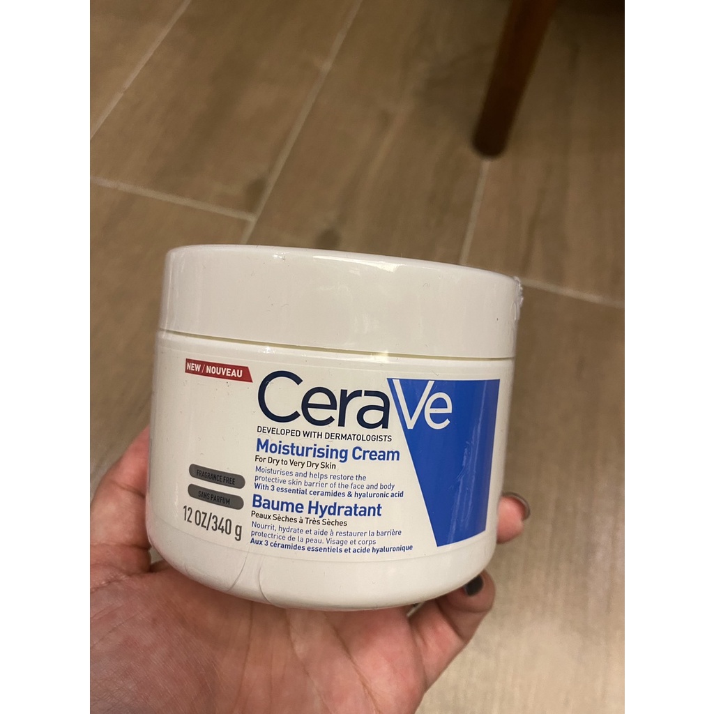 全新 CeraVe 長效潤澤修護霜  保濕霜 修復霜 面霜 乳霜  340g