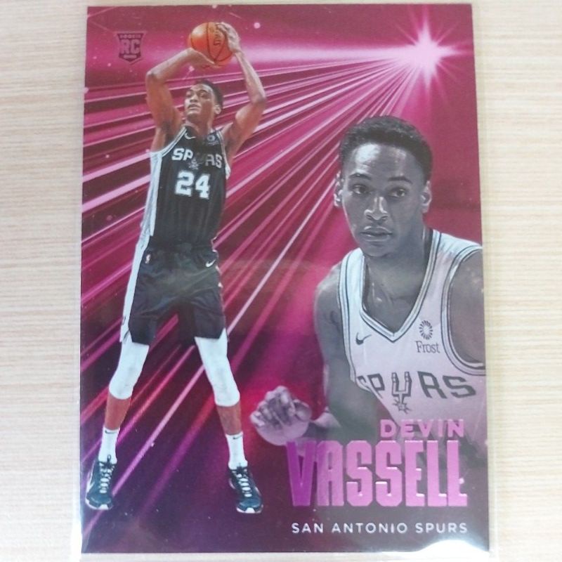 2020～21 NBA Panini Essentials Devin Vassell pink粉色平行 球員卡