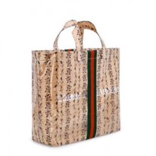 cdg x gucci tote