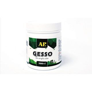 AP GESSO 壓克力打底劑(容量:250ml定價$150元.容量:500ml定價$300元)