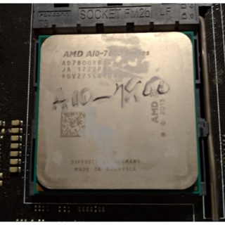 AMD FM2+ 四核心處理器 CPU A10-7800