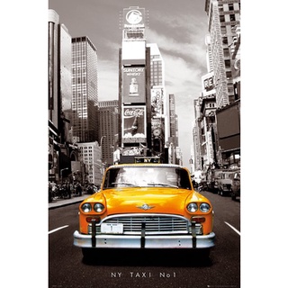 紐約小黃計程車 NEW YORK Taxi No 1 – 英國進口攝影海報