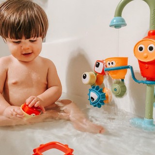 🦄預購🇮🇱以色列Yookidoo 捉迷藏水龍頭齒輪套組 洗澡玩具 戲水玩具