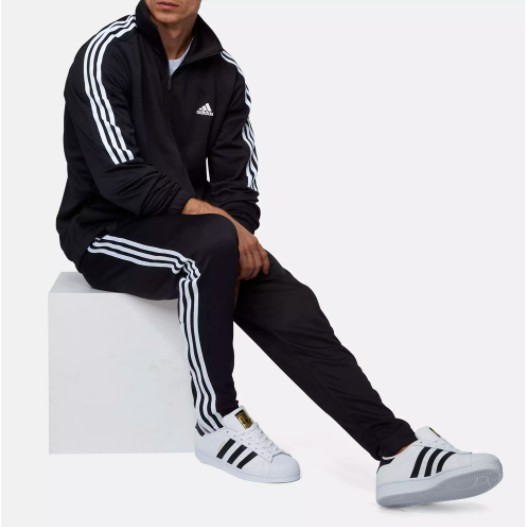 Ambitions】Adidas Men's Tiro Tracksuit 套裝(外套+褲子) 三線黑白BK4087 | 蝦皮購物