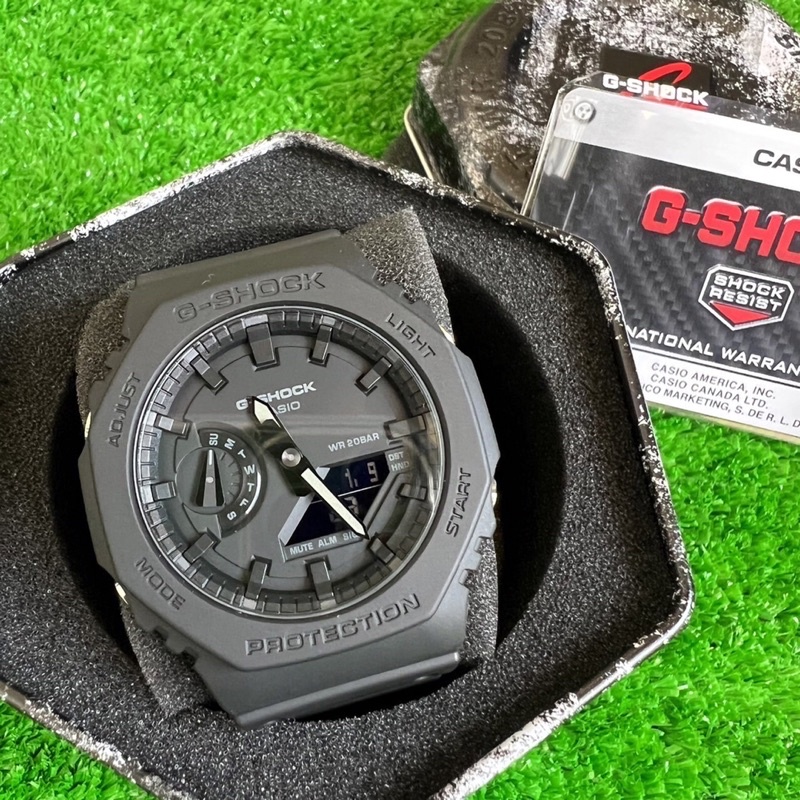 🔥卡拉國內外代購🔥現貨 CASIO G-Shock GA2100-1A1 消光黑 碳纖維