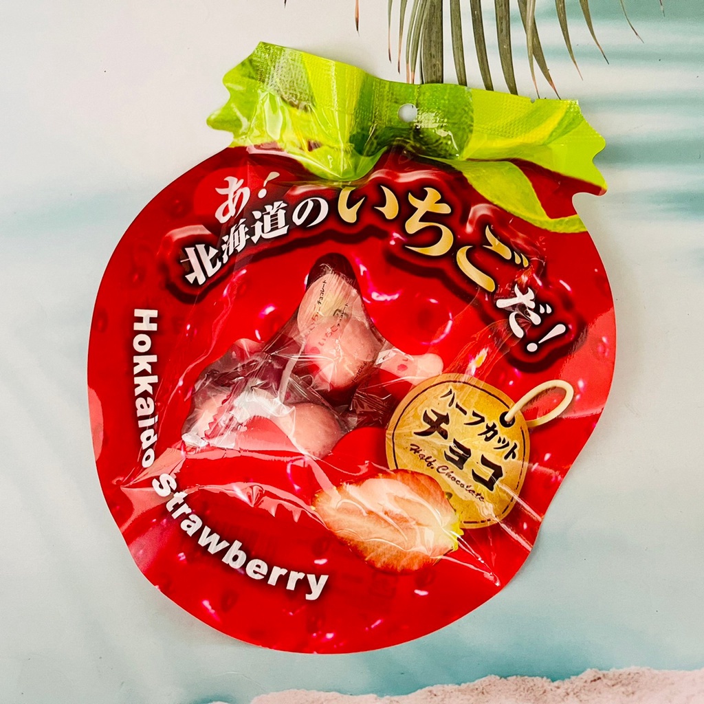 日本 北海道 草莓 草莓巧克力 半切草莓 北海道草莓巧克力 65g