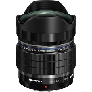 【台中柯達行】OLYMPUS 8mm f/1.8 Fisheye PRO M.Zuiko Digital ED👉免運💳