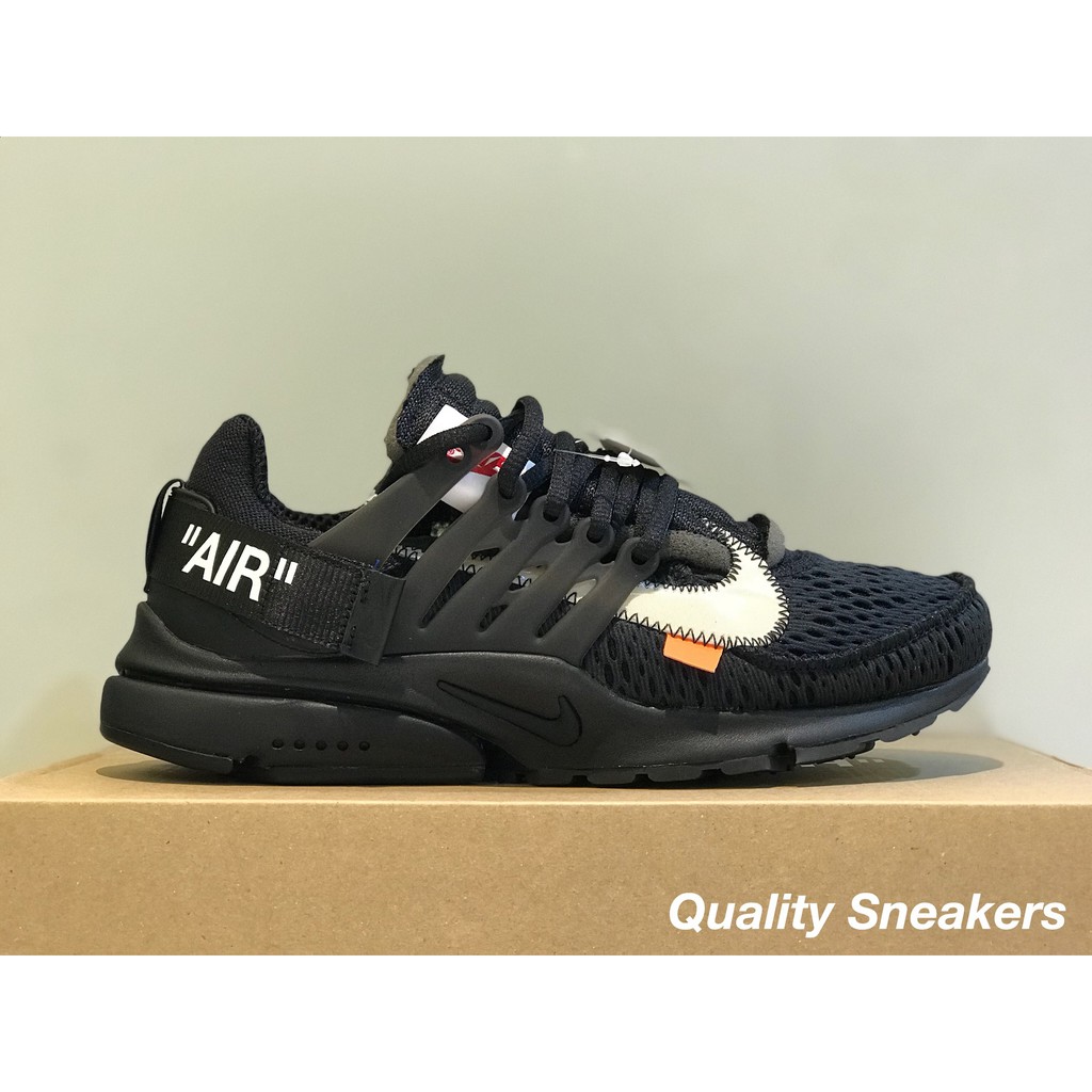 Quality Sneakers - Off-White x Nike Presto 黑 魚骨 AA3830-002