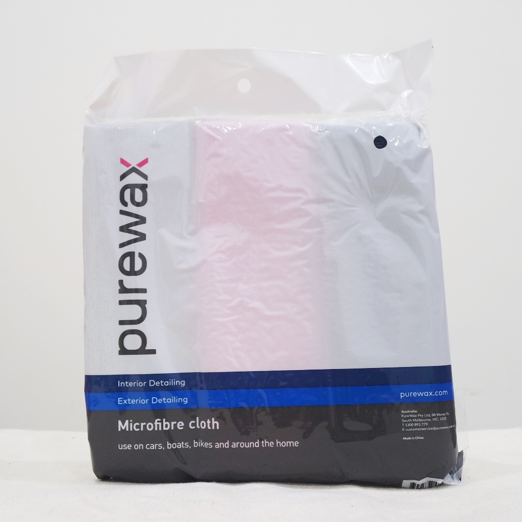 【全新】PureWax  Microfibre Cloth 吸水性超強的高科技布 (3入)