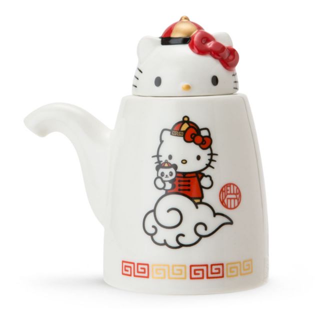 現貨 日本帶回 三麗鷗 Hello kitty 中國熊貓系列 陶瓷醬油罐