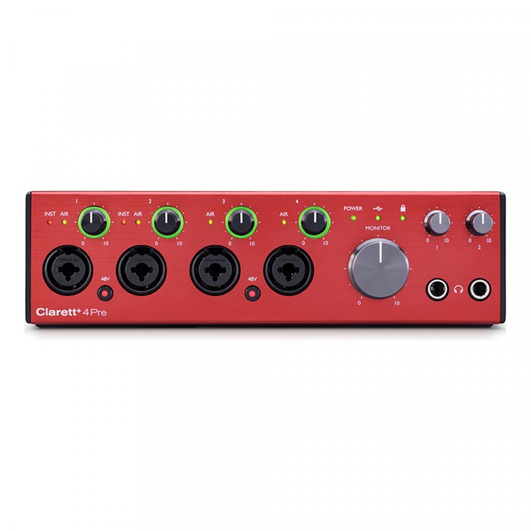 Focusrite Clarett+ 4Pre 錄音介面