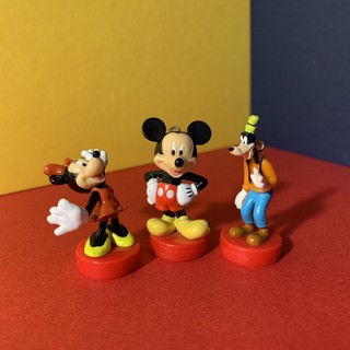 早期 老物 Disney 迪士尼 維尼 小豬 米奇 布魯托 唐老鴨 吊飾 磁鐵