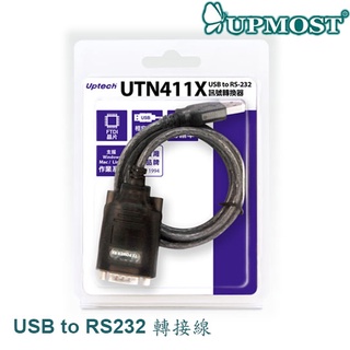 【3CTOWN】含稅附發票 UPMOST 登昌恆 Uptech UTN411X USB to RS232 訊號轉換器