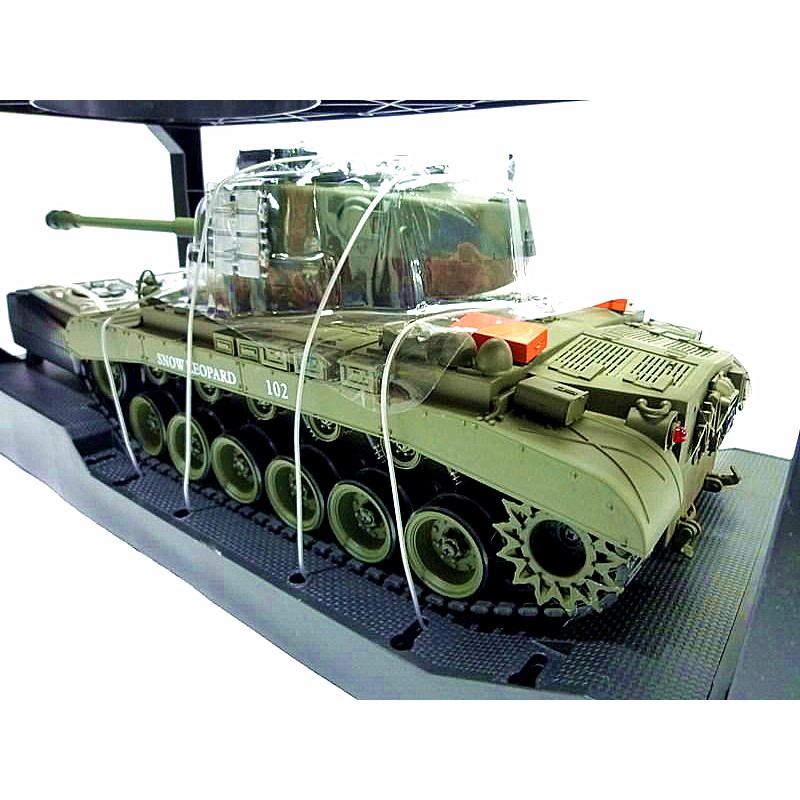 創億RC   (3號)1/20 美國M26 雪豹 遙控坦克-聲光戰車/可發射BB彈/砲管有後座力   (3號)