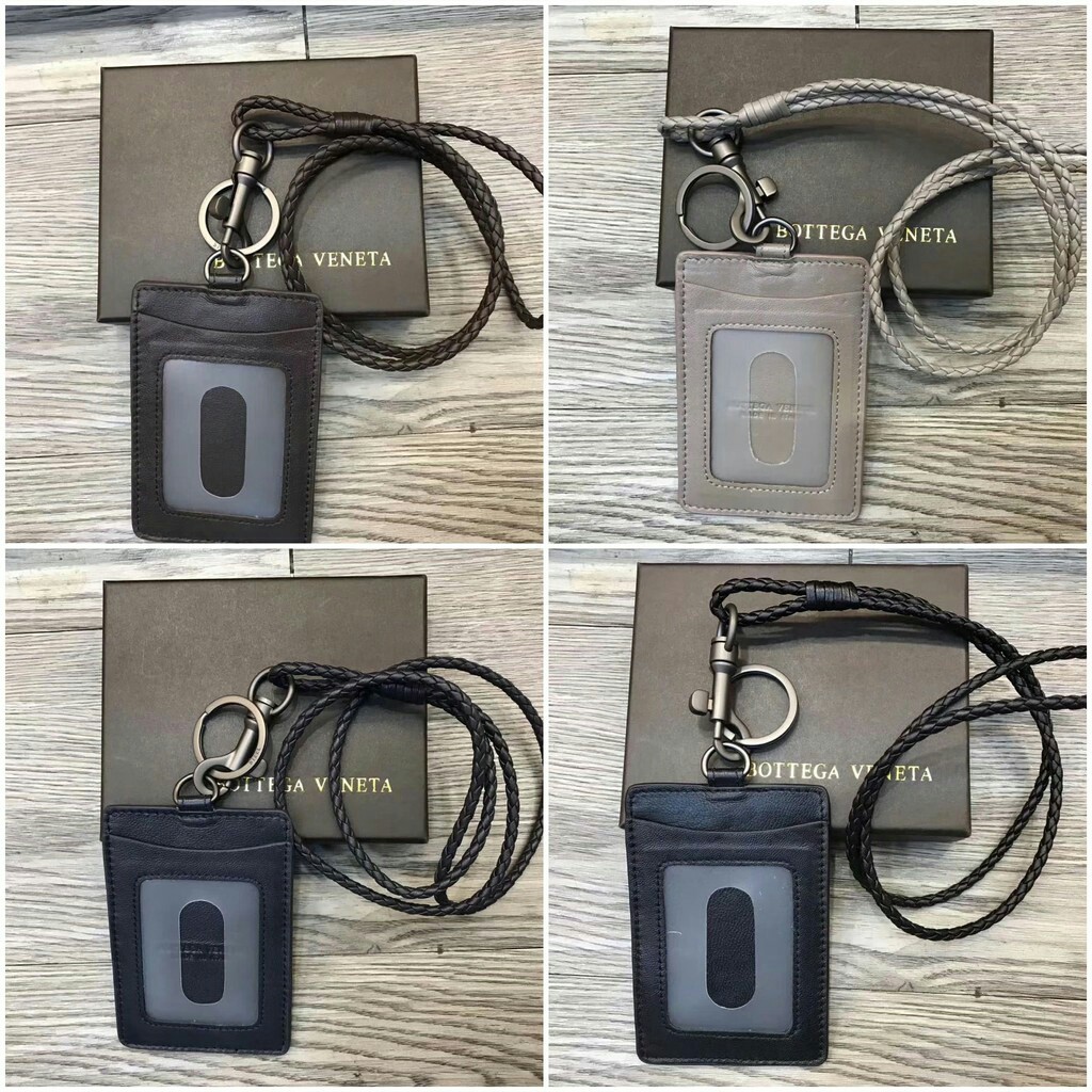 熱賣款 Bv 代購真皮證件夾名片夾掛繩工作牌門禁卡套捷運卡套證件套銀行卡套識別證卡套胸牌 蝦皮購物