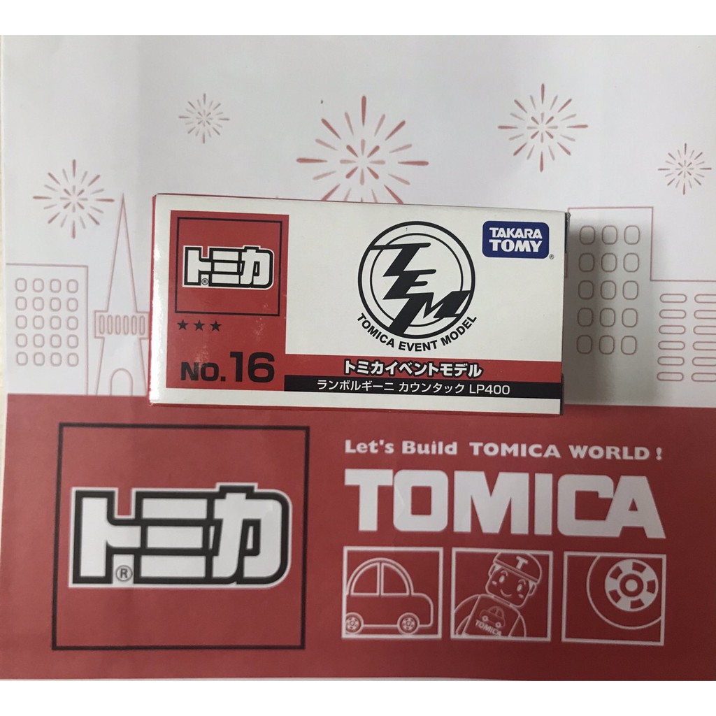 TOMICA EVENT MODEL 會場車 NO.16 LAMBORGHINI LP400  日版   (全新未開)