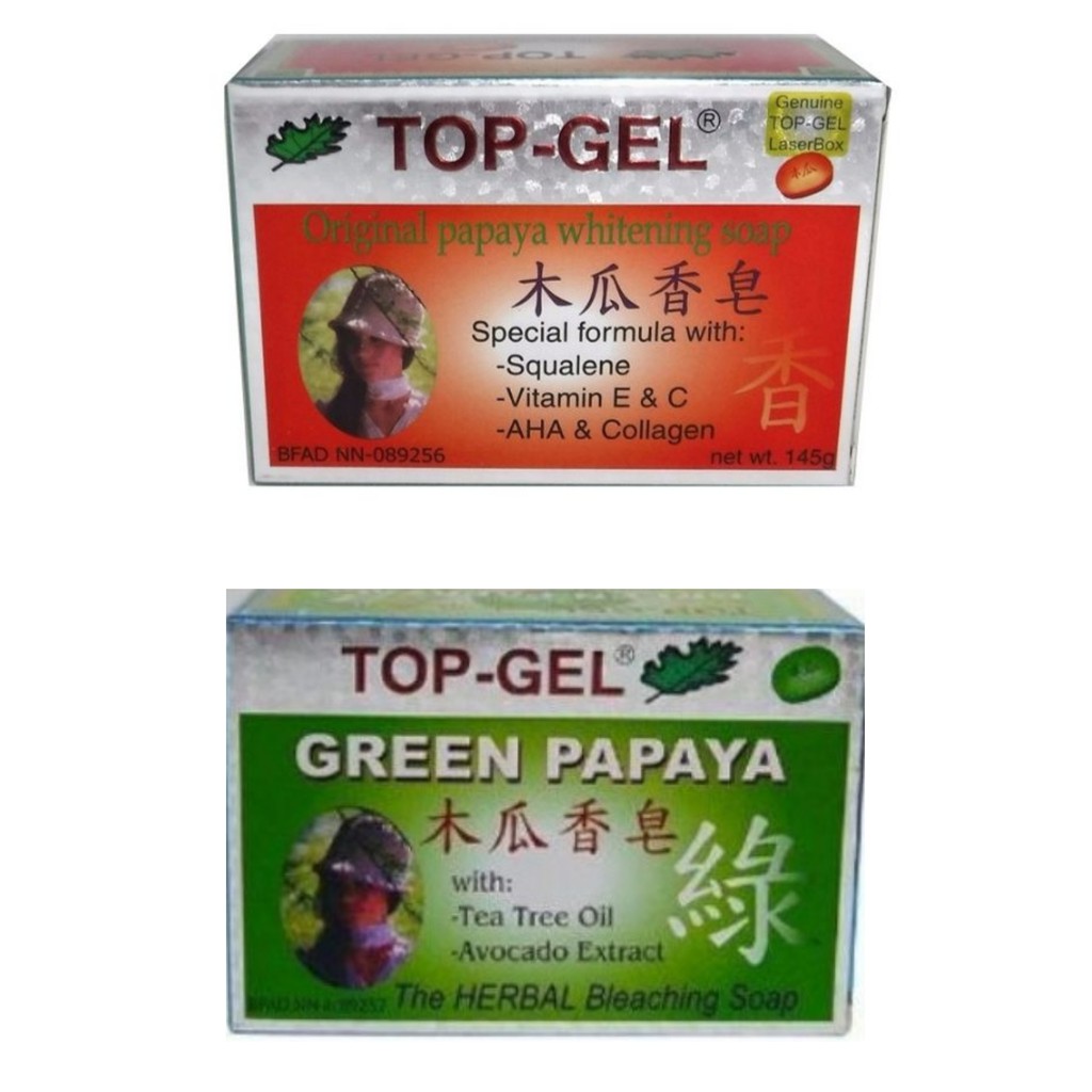 菲律賓 TOP-GEL Papaya Soap 青木瓜 木瓜 香皂 145g