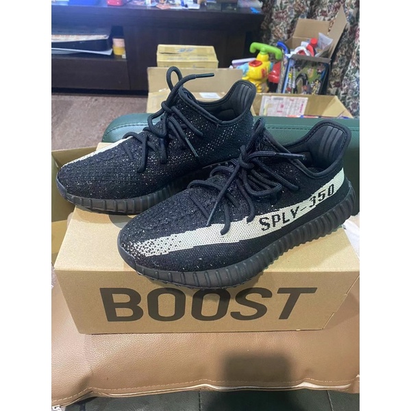 Yeezy 350 黑白 Oreo  us7.5