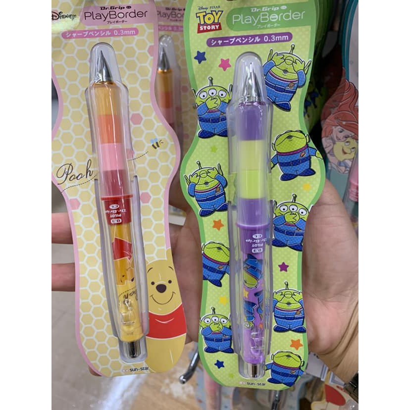 現貨+預購~迪士尼 小熊維尼、三眼怪、美人魚等公主系列 知名的筆芯不易斷的自動鉛筆