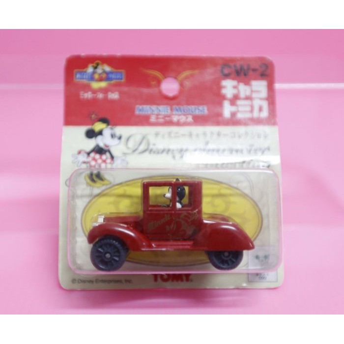 🌸Dona代購🌸現貨 日本正版 Tomica CW-2 迪士尼 米老鼠米妮 老爺車/古董車/小汽車 C58