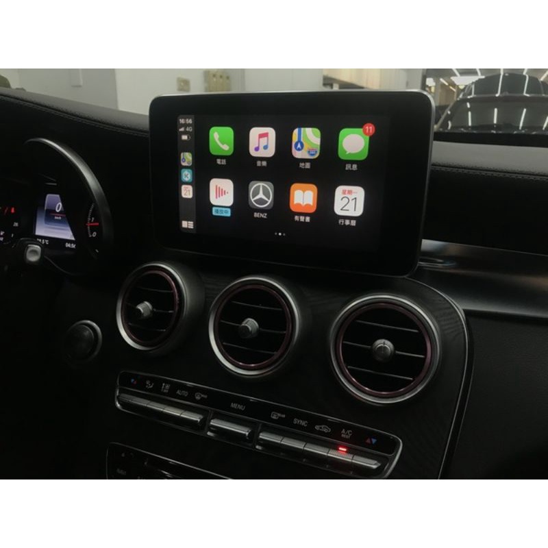 賓士 Apple carplay + Android auto