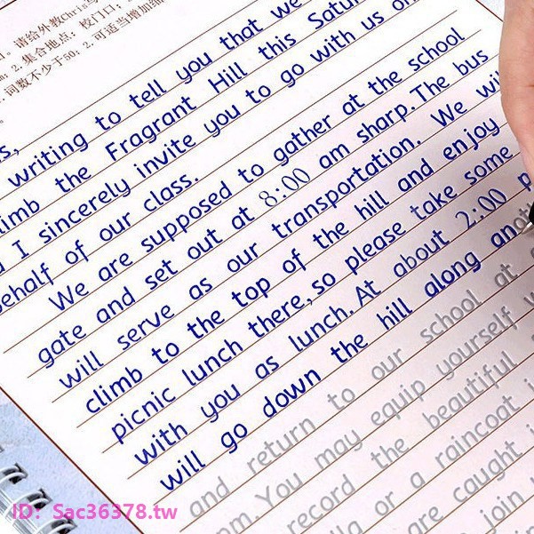榀 閣 衡水體英語字帖中高考必備英文作文兒童小學生中學生大學生成人男女繁體凹槽描紅練字本練字帖 新品下殺 蝦皮購物