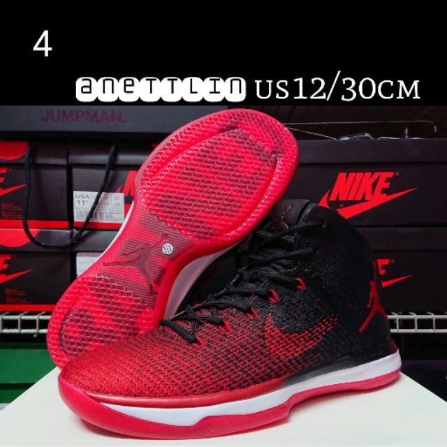 AIR JORDAN XXXI 31代 黑紅