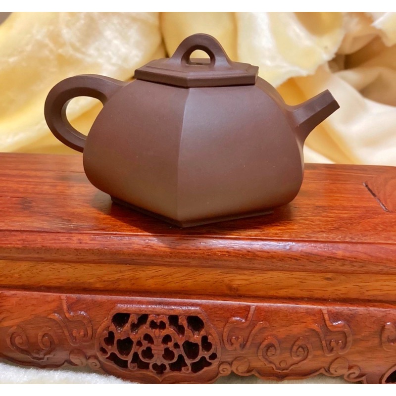 紫砂茶壺/六角形壺/老壺/泡好茶必備