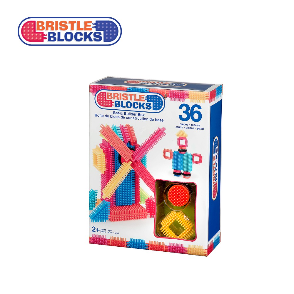 Battat  BB鬃毛積木 36 PCS 積木 益智 玩具 小朋友