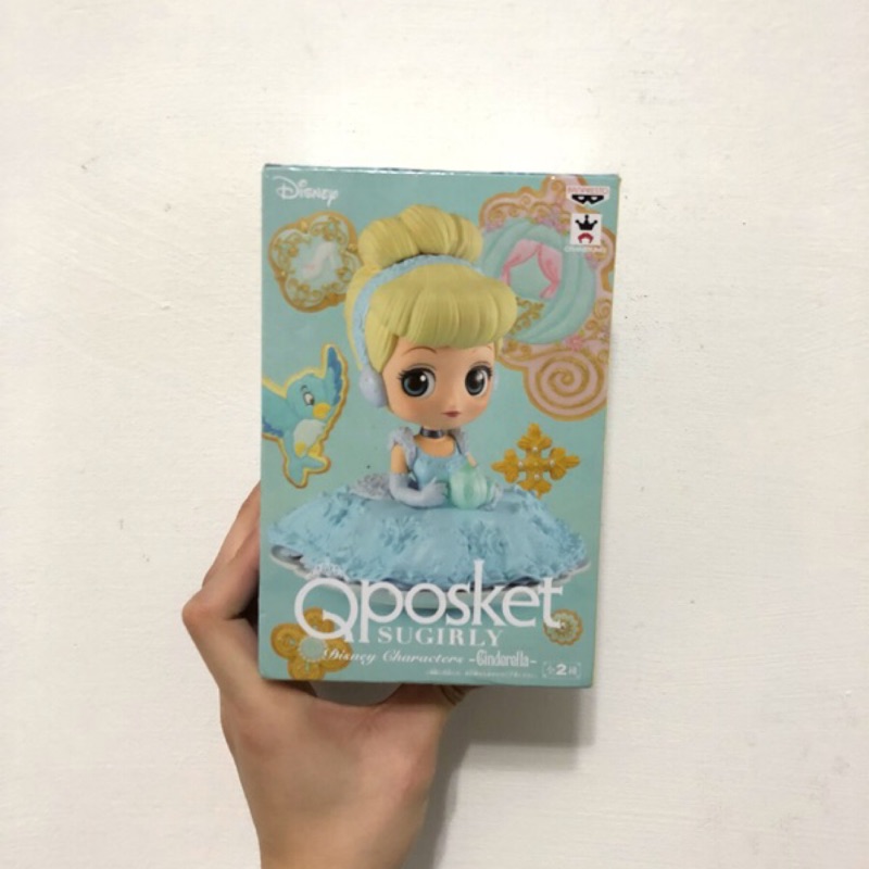 全新日版正版 Qposket QP 迪士尼 DISNEY 公主 仙度瑞拉 灰姑娘 下午茶系列 公仔 景品