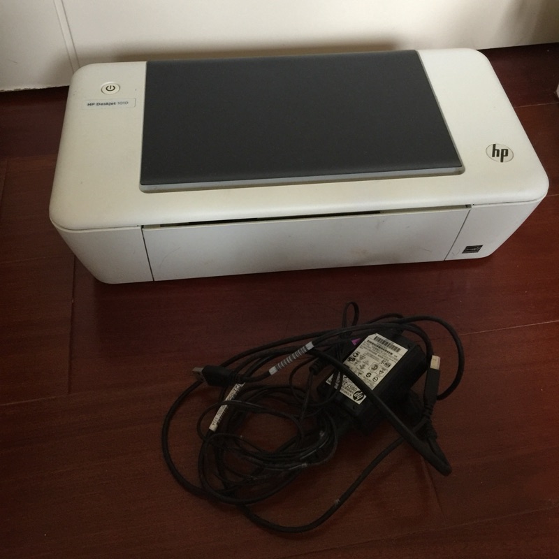 hp 印表機 列印機 deskjet 1010 無墨水 附線材 惠普