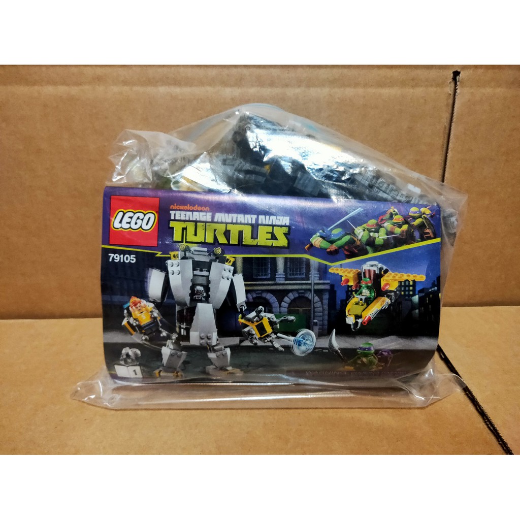 LEGO 樂高 79105 忍者龜 BAXTER ROBOT RAMPAGE "全新無盒" | 蝦皮購物