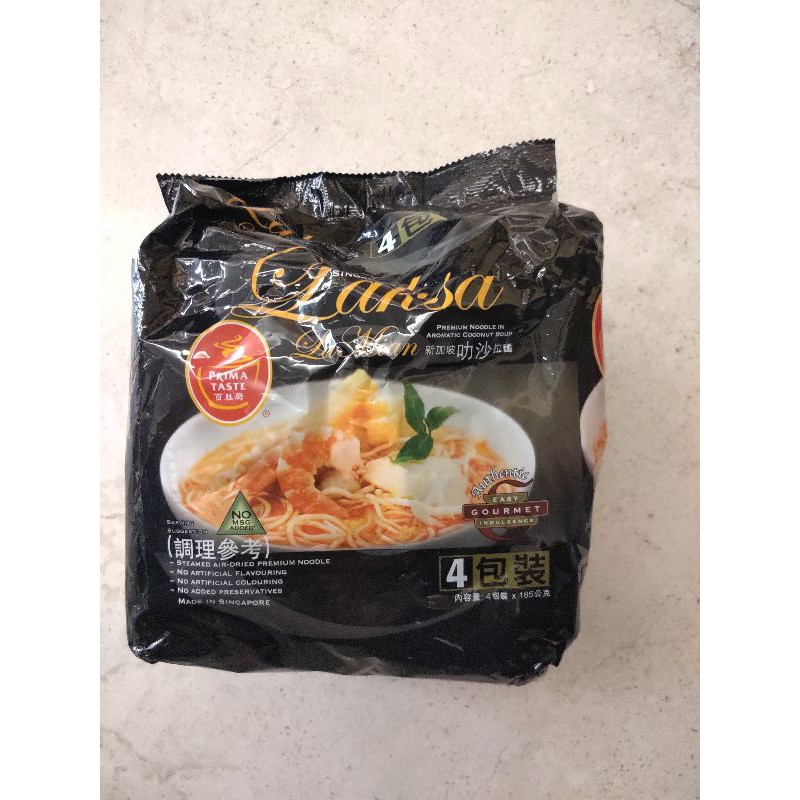 最新效期～第一名的泡麵【百勝廚】叻沙拉麵 全麥麵(185g/包) 單包價格 2024/07