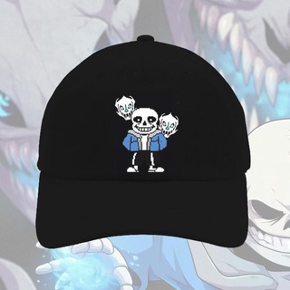 DEL HOT - 印有 Undertale 遊戲的帽子,獨特的嬰兒 Sans 角色/超酷模型