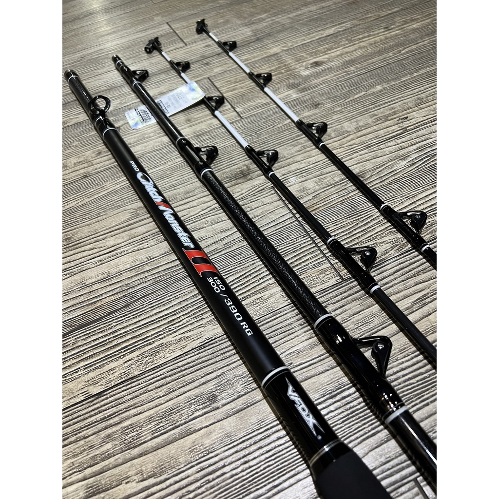 三郎釣具//VFOX PRO Catch Monster II 150-300號/390RG透抽竿 插節竿 雙尾 船釣