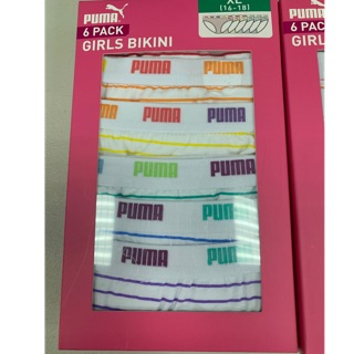 🛍️酷市選美式🛍️PUMA 女童棉質內褲六入組（出清特賣）