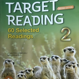 TARGET READING2 二手書 內頁筆記一點點 附單字本 CD片