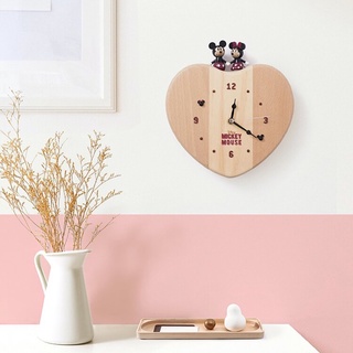 【米奇米妮】動態時鐘 搖擺鐘 木製掛鐘．迪士尼Disney