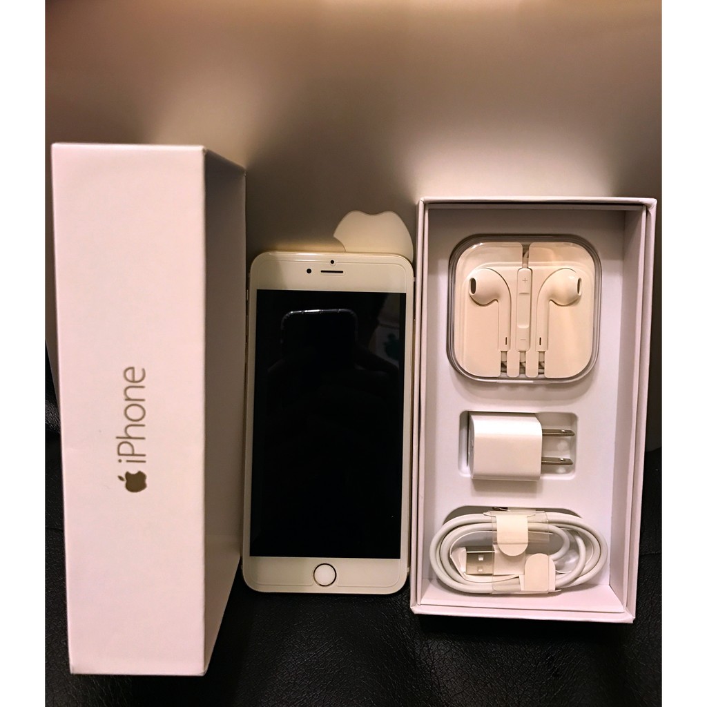 《自售》Apple iPhone 6 PLUS 16G 5.5吋 金色 原廠全新配件