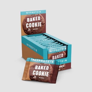 【快速出貨】MYPROTEIN BAKED COOKIE高蛋白烘焙餅乾-Chocolate巧克力脆片12入(純素食)