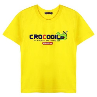 Crocodile Junior 『小鱷魚童裝』555406 Q版鱷魚T恤 Ggo(G購)