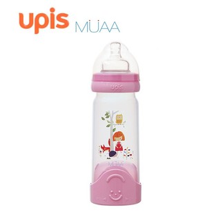 【韓國 UPIS】MUAA免洗拋棄式奶瓶 -粉紅 拋棄奶瓶 免洗奶瓶 外出奶瓶