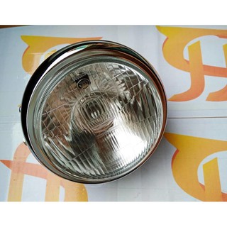 萊特 機車精品 YBR 原廠7吋玻璃大燈 FZ HID KTR CB 愛將 勁 哈雷 英倫 美式 咖啡 B1 川崎 雲豹