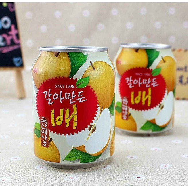 韓國水蜜桃果汁238ml韓國特色果汁韓國水梨汁葡萄汁